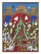 Picture of TANJORE PAINTING - RAMA