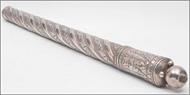 Picture of A silver 'ceremonial durbar chobdar' or scepter (lot 12)