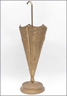 Picture of A Louis XVI style embossed gold gilted bronze umbrella stand (lot 19)