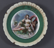 Picture of A Continental hand - painted plate