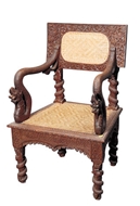 Picture of An Original Burmese Teakwood Chair