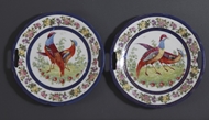 Picture of A pair of Continental Pearl Ware plates