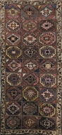Picture of A Kazak Moghan Long Rug