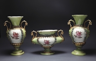 Picture of Three Georgian English vases