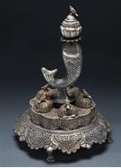 Picture of An Indian silver ceremonial “ittardan”
