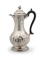 Picture of A silver hot water jug