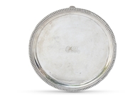 Picture of A Victorian silver salver
