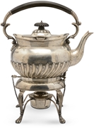 Picture of A Victorian kettle on stand