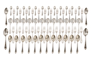 Picture of Sandringham pattern silver table service