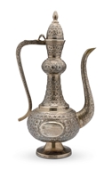 Picture of A Middle-Eastern silver coffee pot