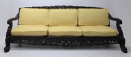 Picture of A LARGE ROSEWOOD SOFA SEATING