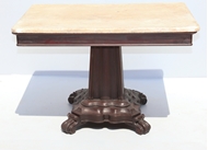 Picture of A MAHOGANY CENTRE TABLE