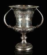 Picture of A LARGE GWALIOR SILVER TROPHY