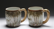 Picture of A PAIR OF IMARI COFFEE MUGS