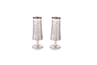 Picture of A PAIR OF HALLMARKED SILVER WEDDING GOBLETS