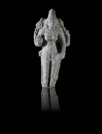 Picture of STONE SCULPTURE OF A STANDING DEVI