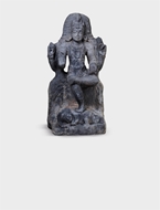 Picture of STONE SCULPTURE OF SEATED SHIVA