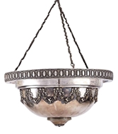 Picture of SILVER & BRONZE CEILING LIGHT
