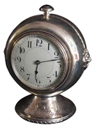 Picture of A HALLMARKED SILVER MANTLE TIMEPIECE