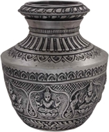 Picture of A SOUTH INDIAN SILVER WATER POT (KUDAM)