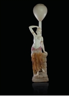 Picture of AN ART DECO STYLE FIGURAL LAMP